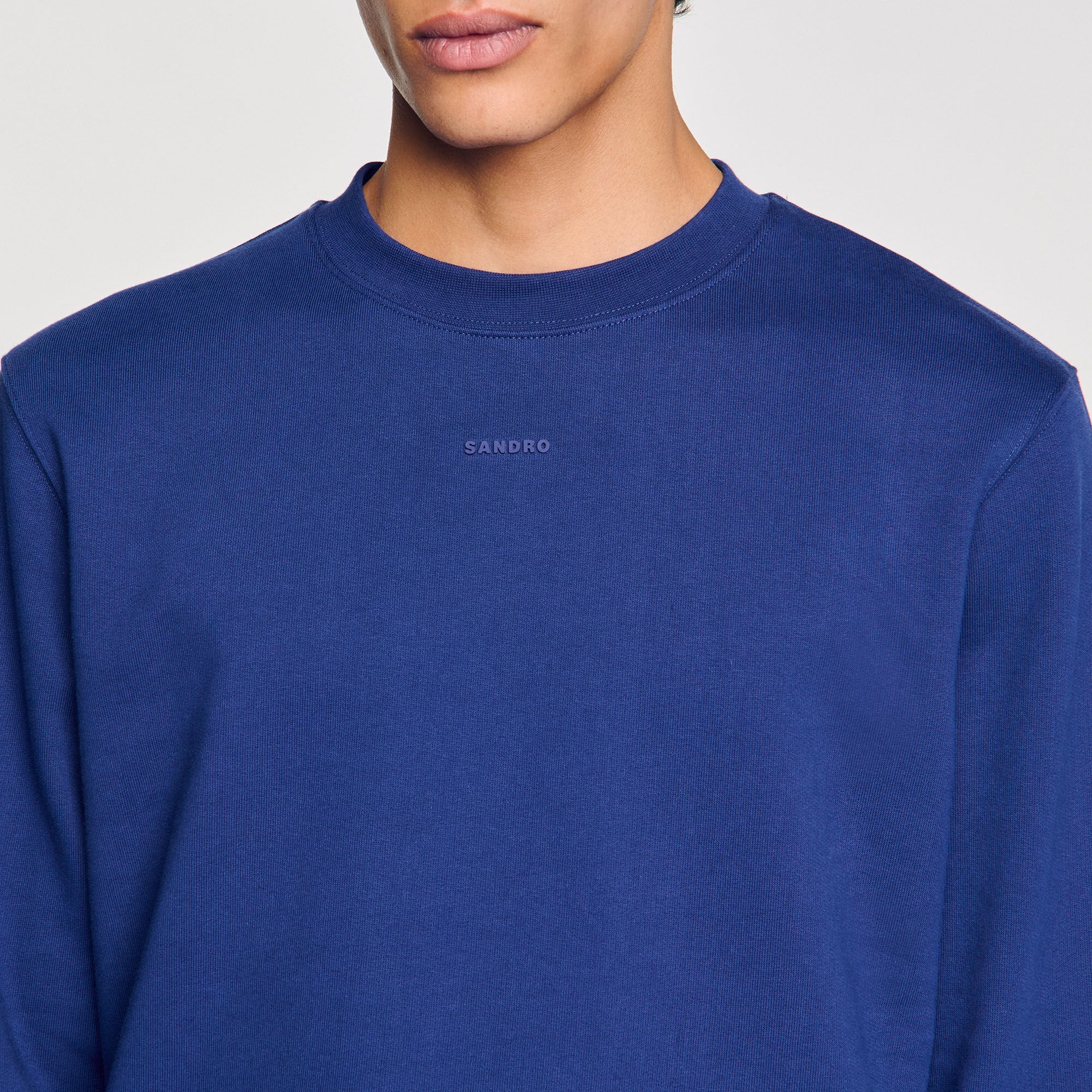 Sandro Men Logo sweatshirt