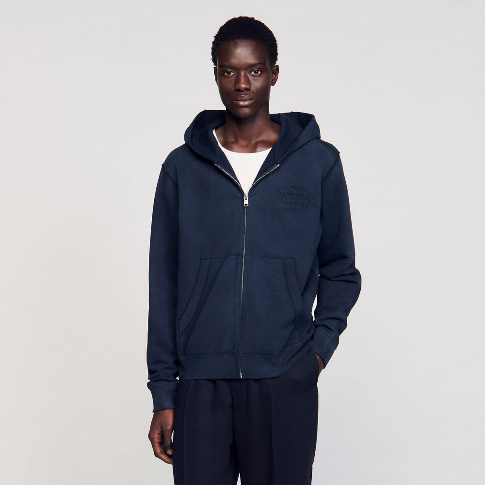 Sandro Men Patch sweatshirt