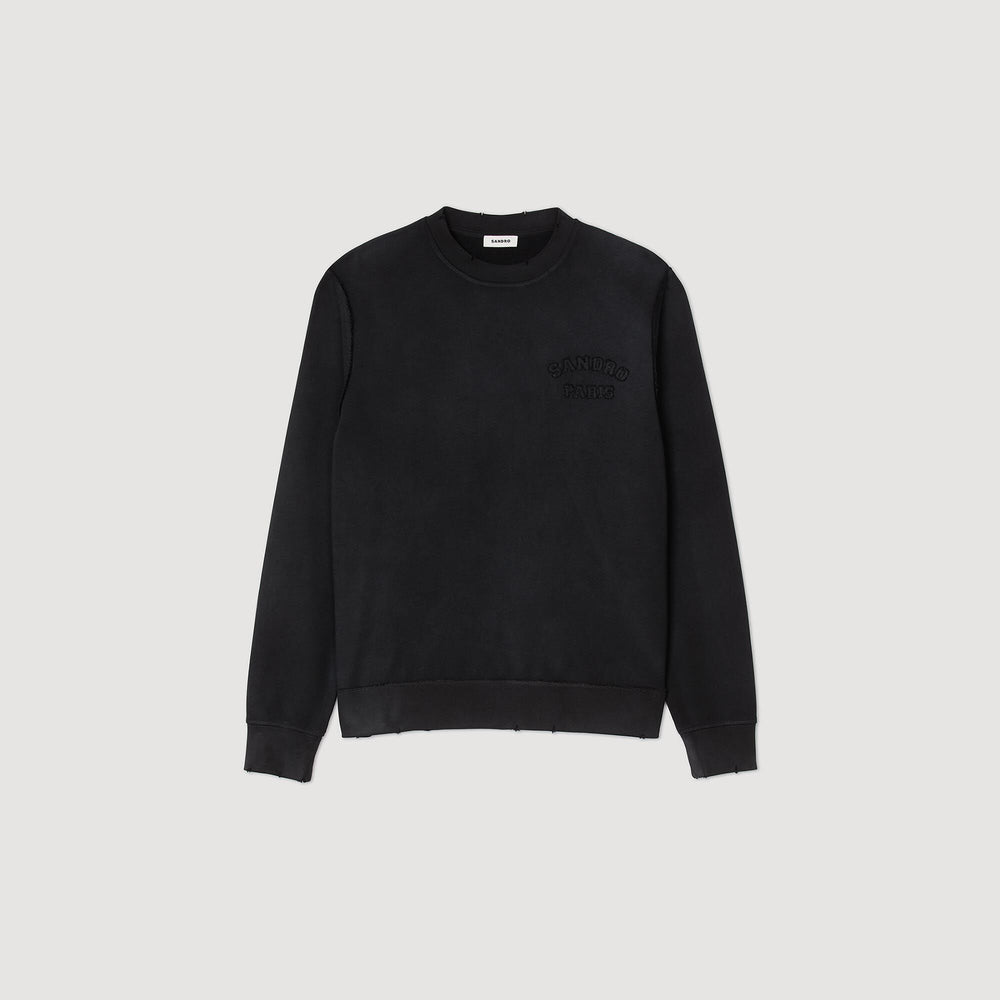 Sandro Men Patch sweatshirt