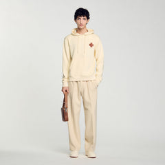 Sandro Men Square Cross sweatshirt