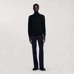 Sandro Men Turtleneck wool sweater