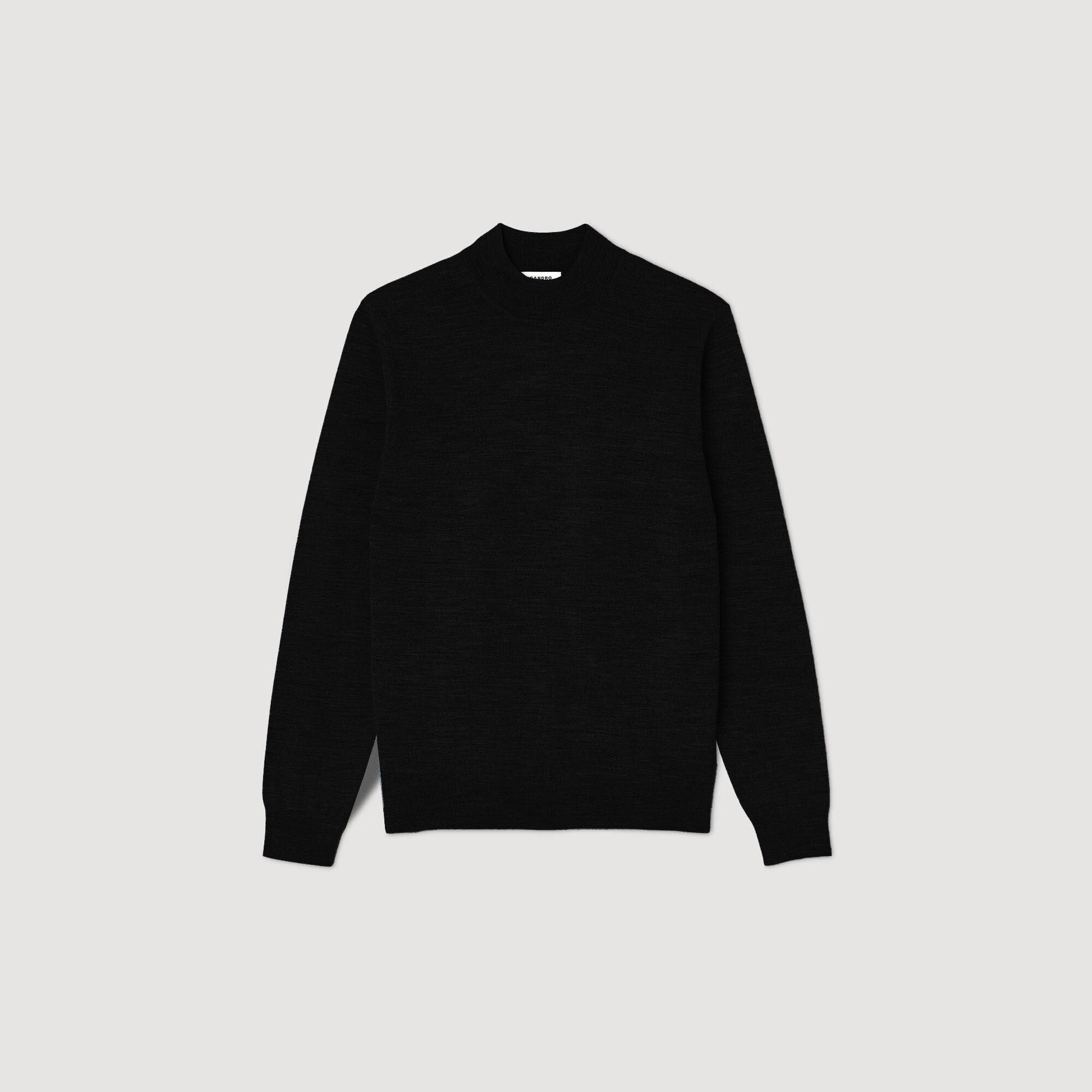Sandro Men Mock neck sweater