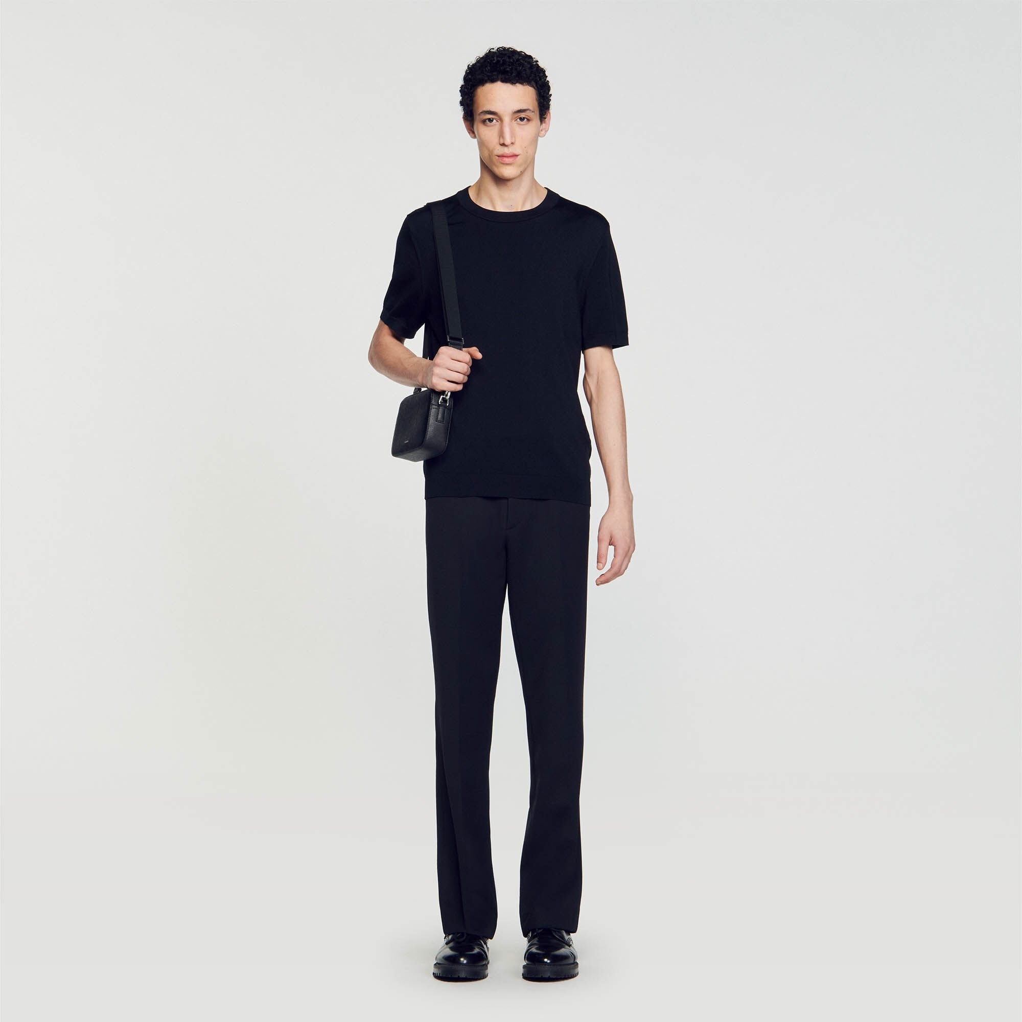Sandro Men Knitted T-shirt