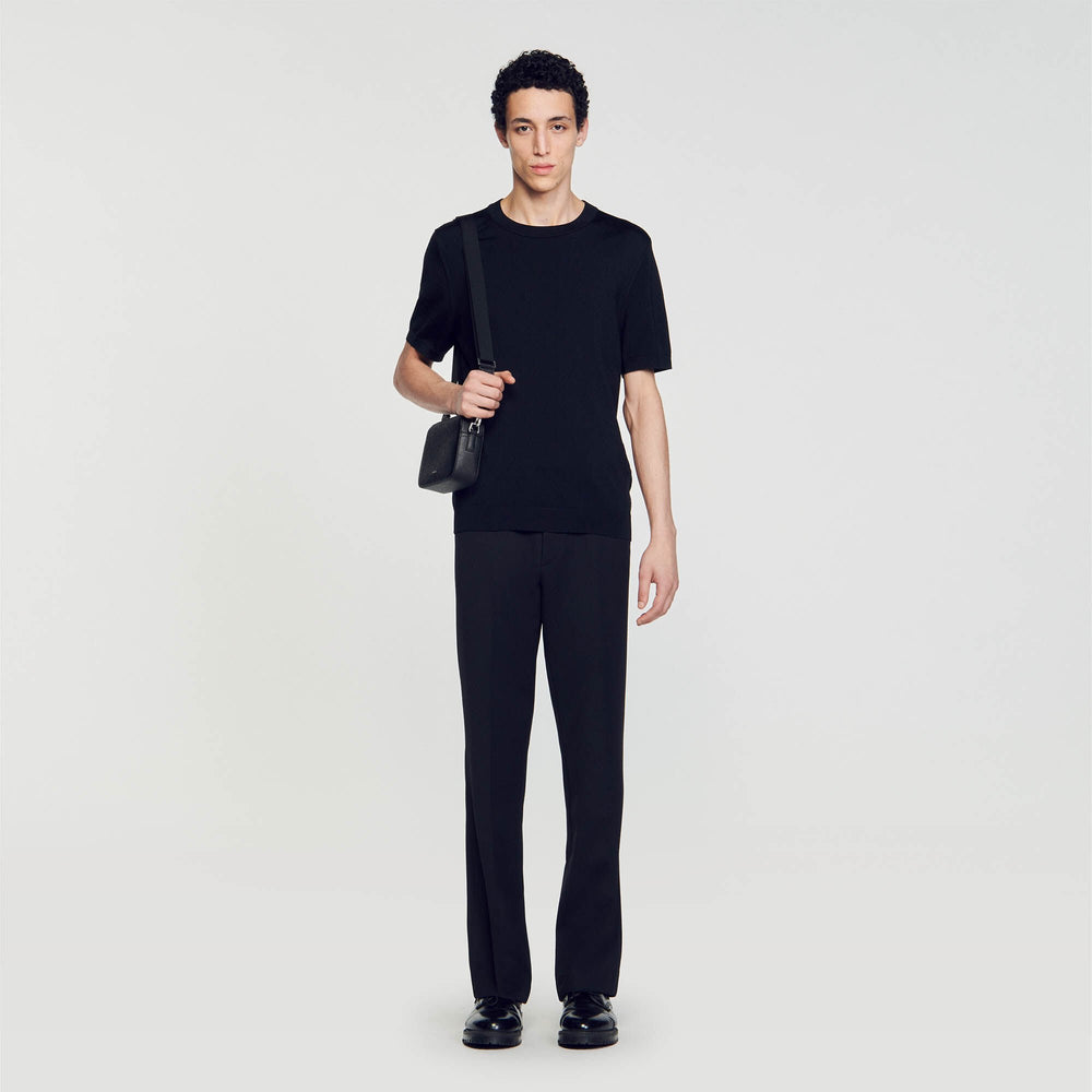 Sandro Men Knitted T-shirt
