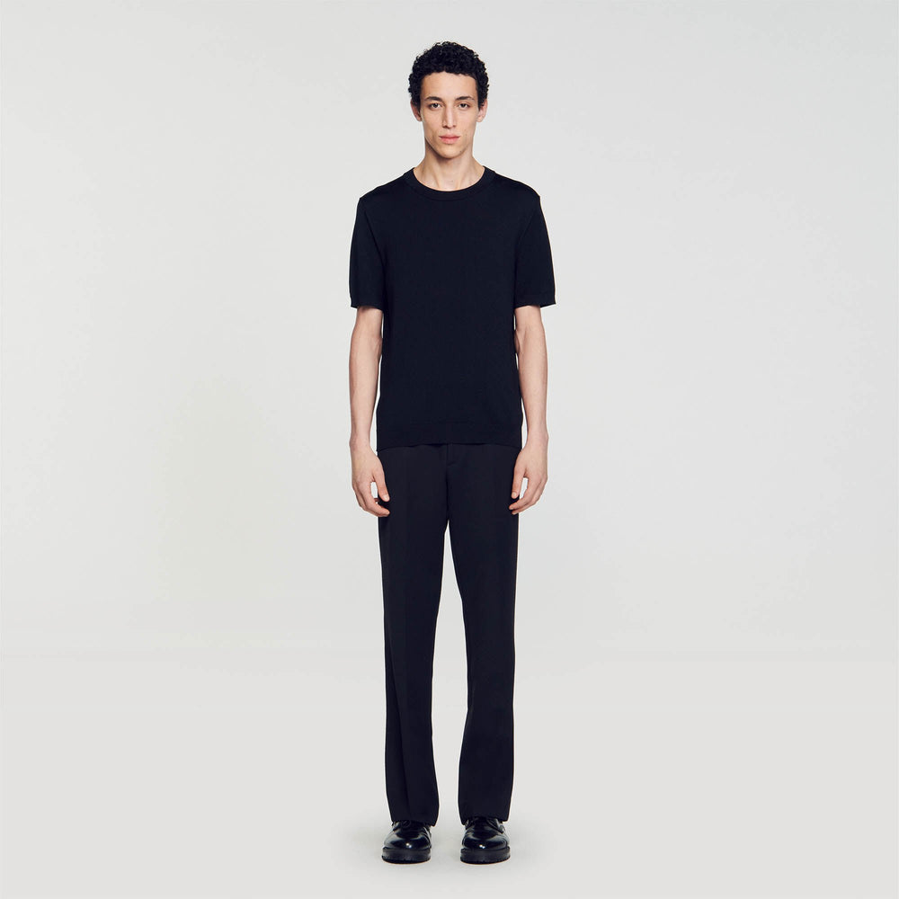 Sandro Men Knitted T-shirt
