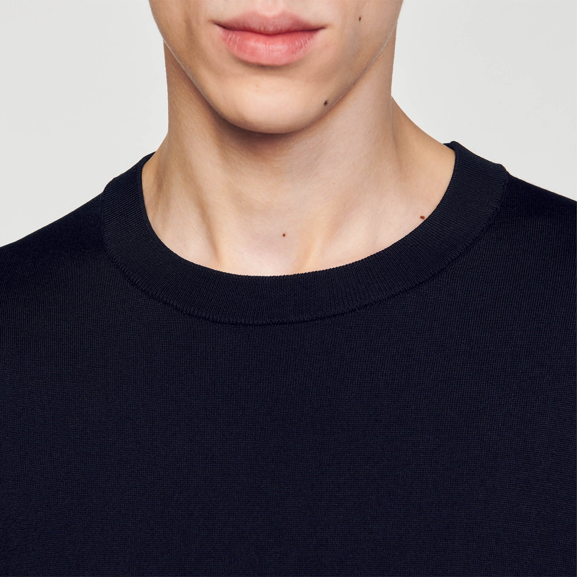 Sandro Men Knitted T-shirt