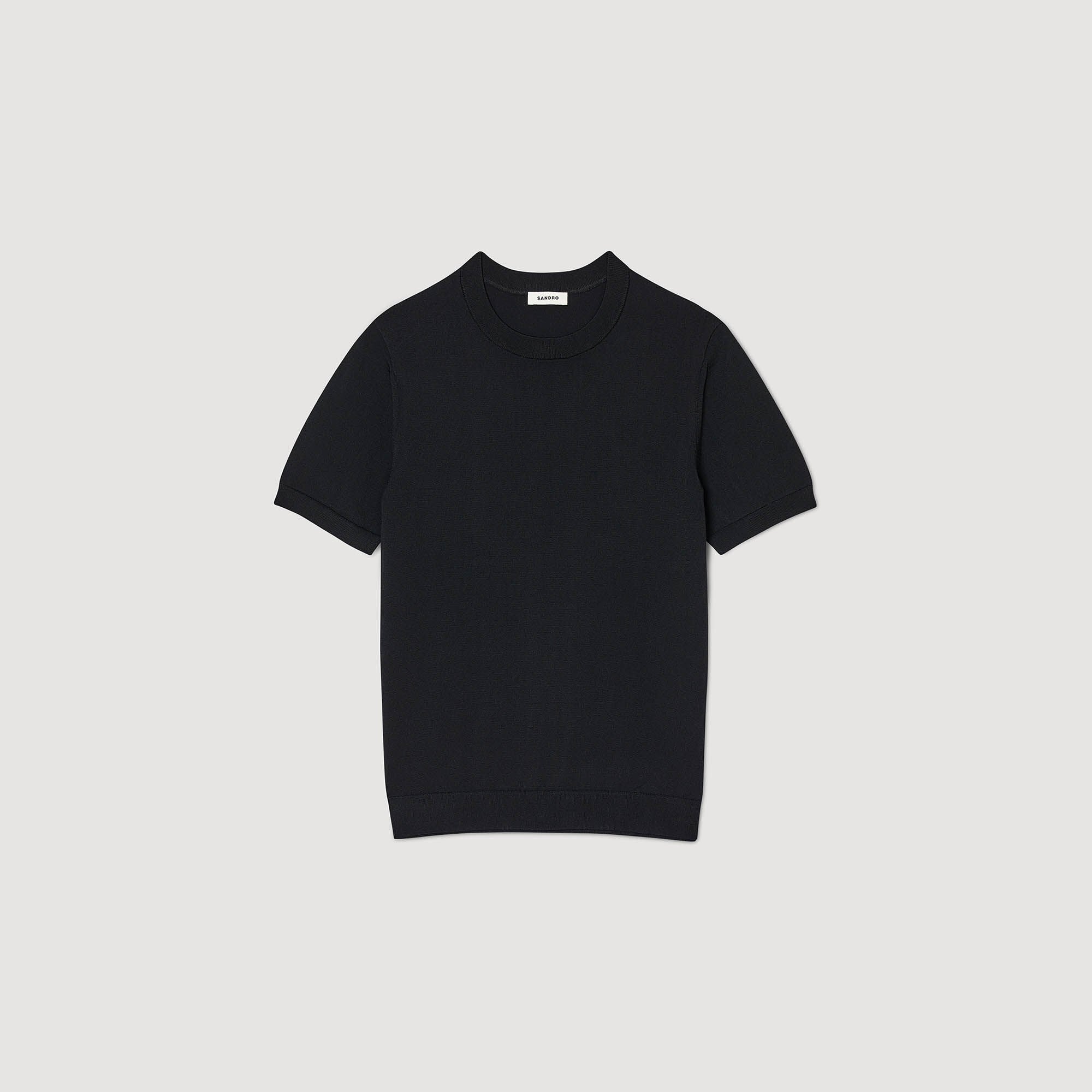 Sandro Men Knitted T-shirt
