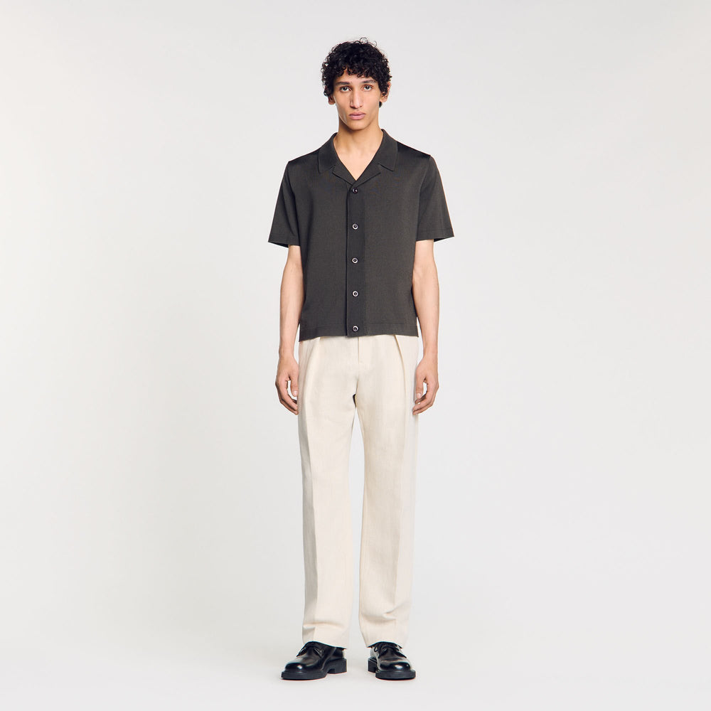 Sandro Men Short-sleeved shirt