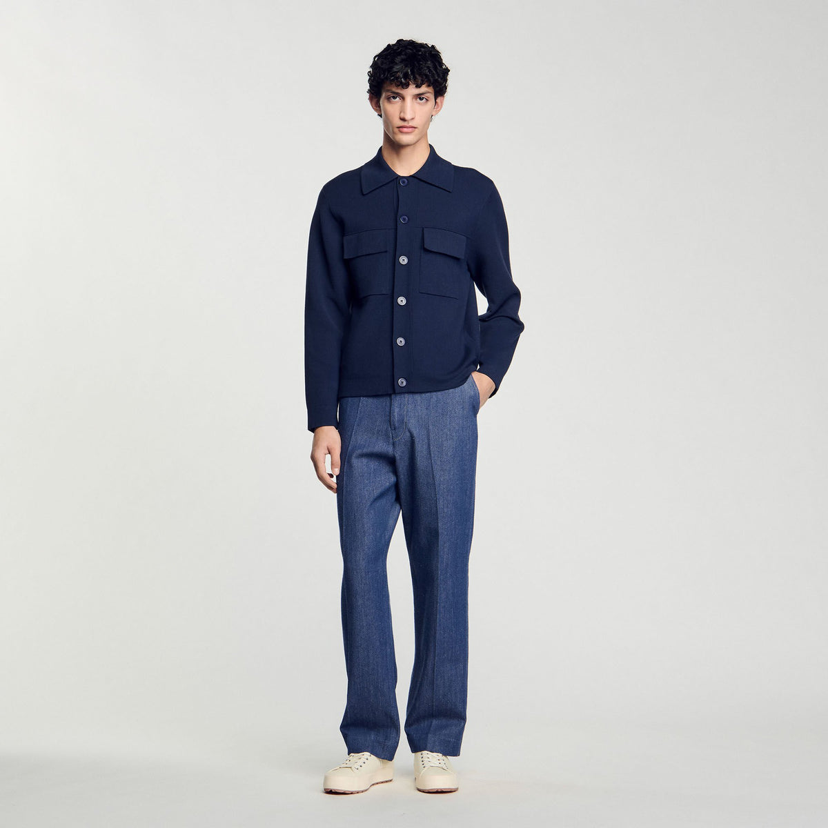 Sandro Men Knit jacket