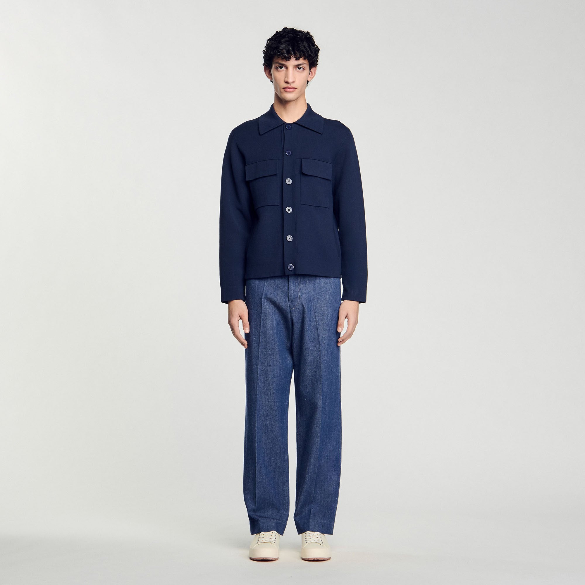 Sandro Men Knit jacket