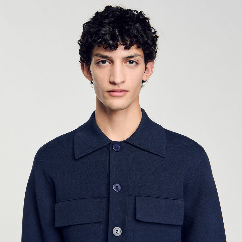 Sandro Men Knit jacket
