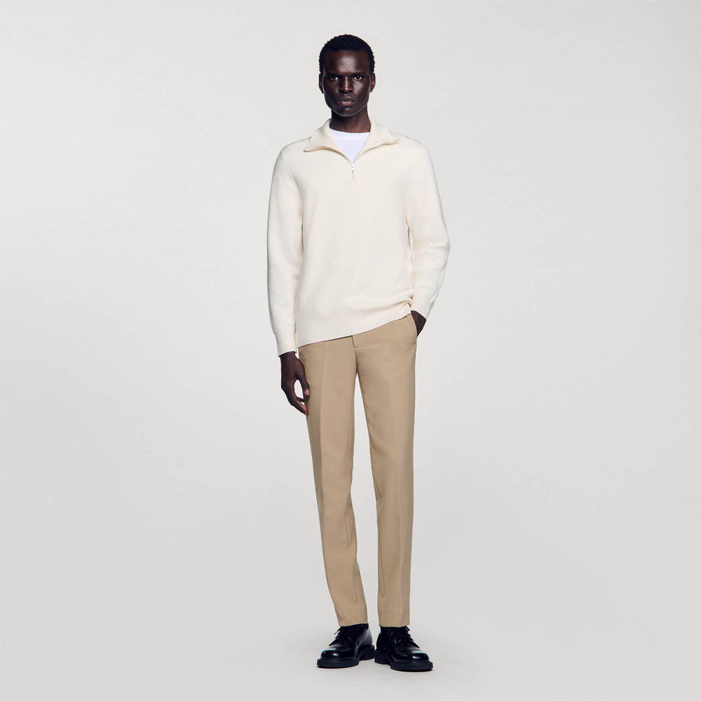 Sandro Men Half-Zip sweater