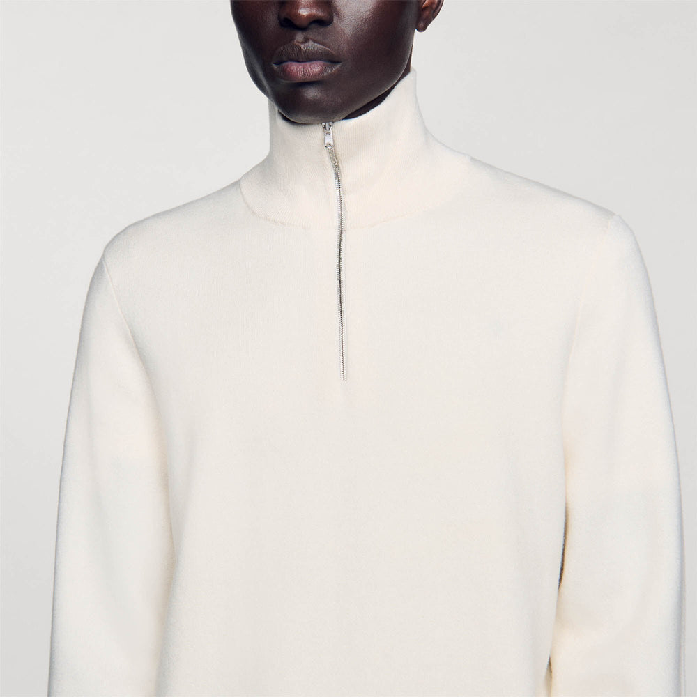 Sandro Men Half-Zip sweater