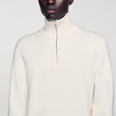Sandro Men Half-Zip sweater