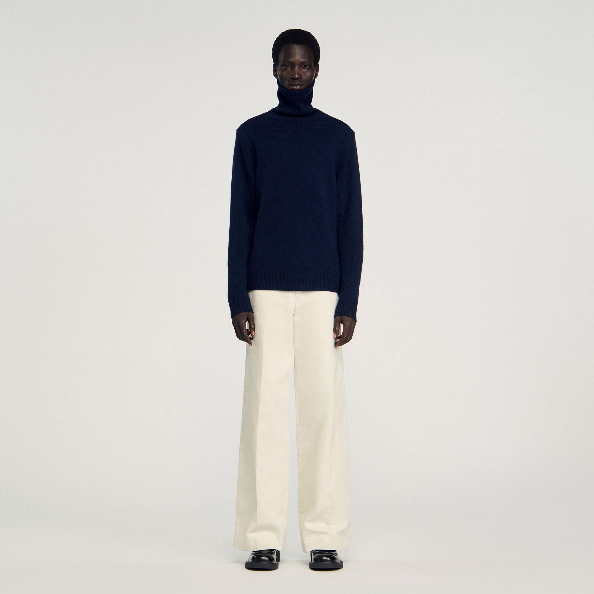 Sandro Men Wool and cashmere turtleneck