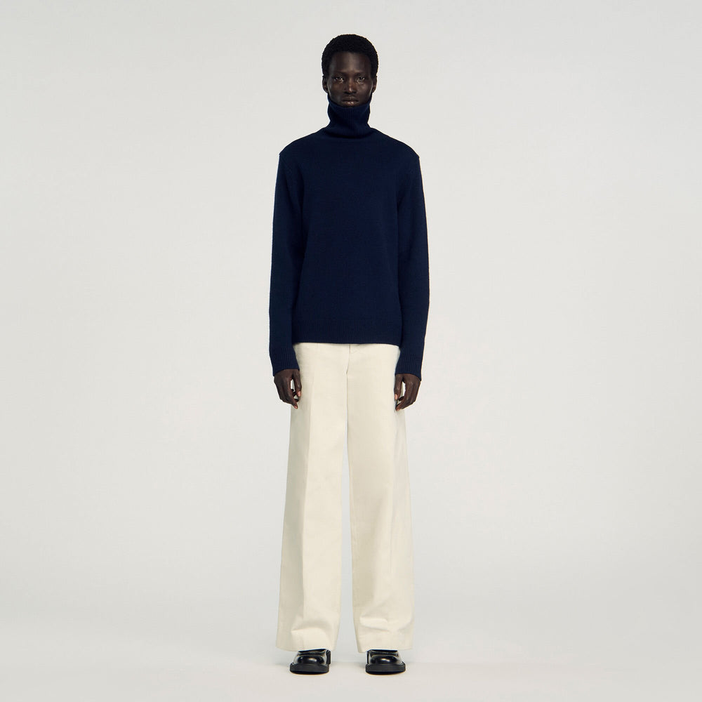 Sandro Men Wool and cashmere turtleneck