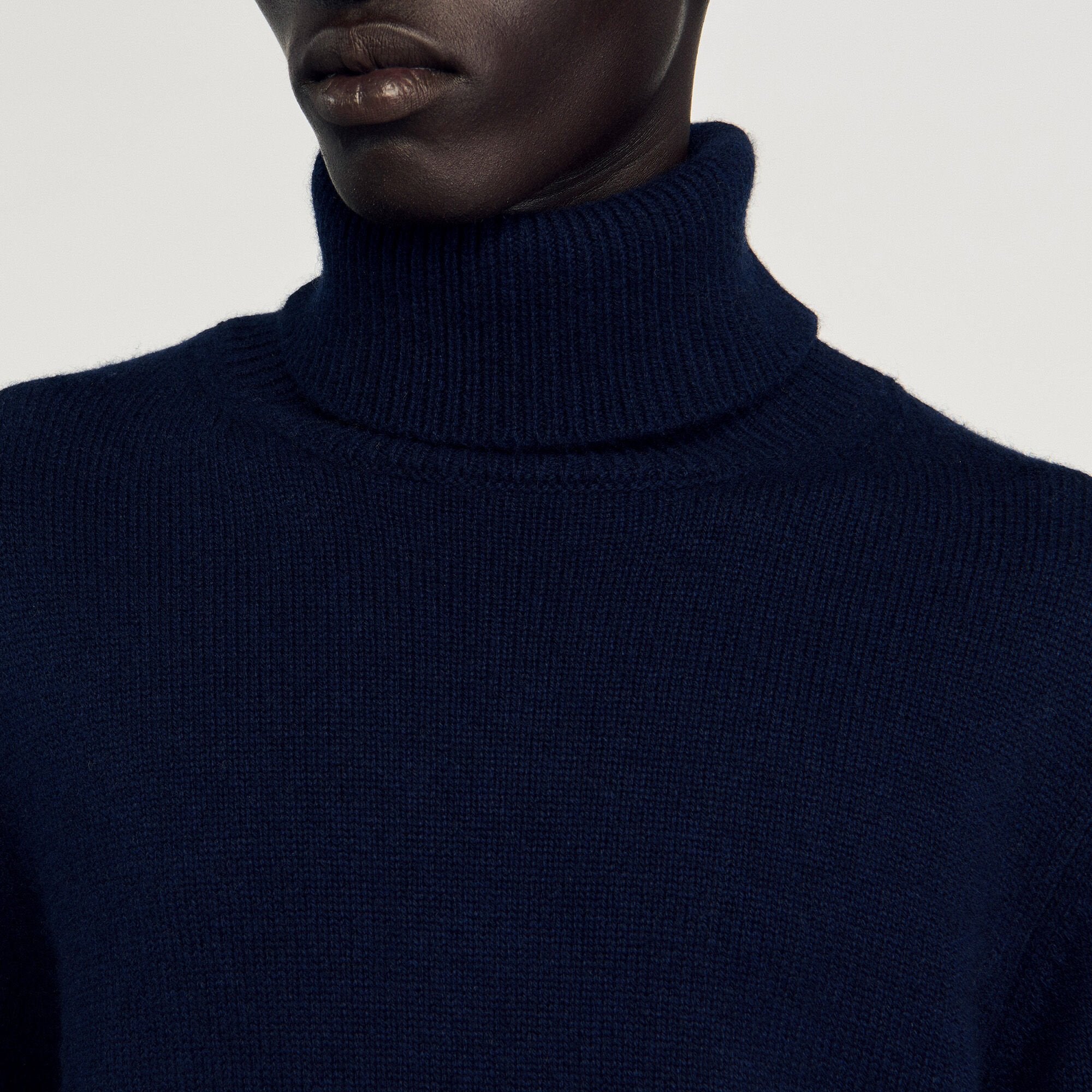 Sandro Men Wool and cashmere turtleneck