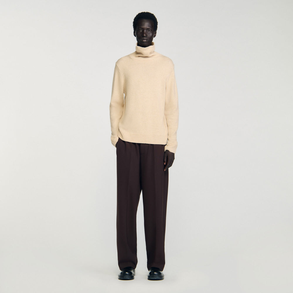 Sandro Men Wool and cashmere turtleneck