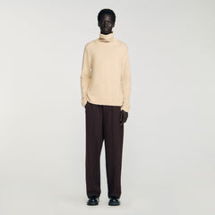 Sandro Men Wool and cashmere turtleneck