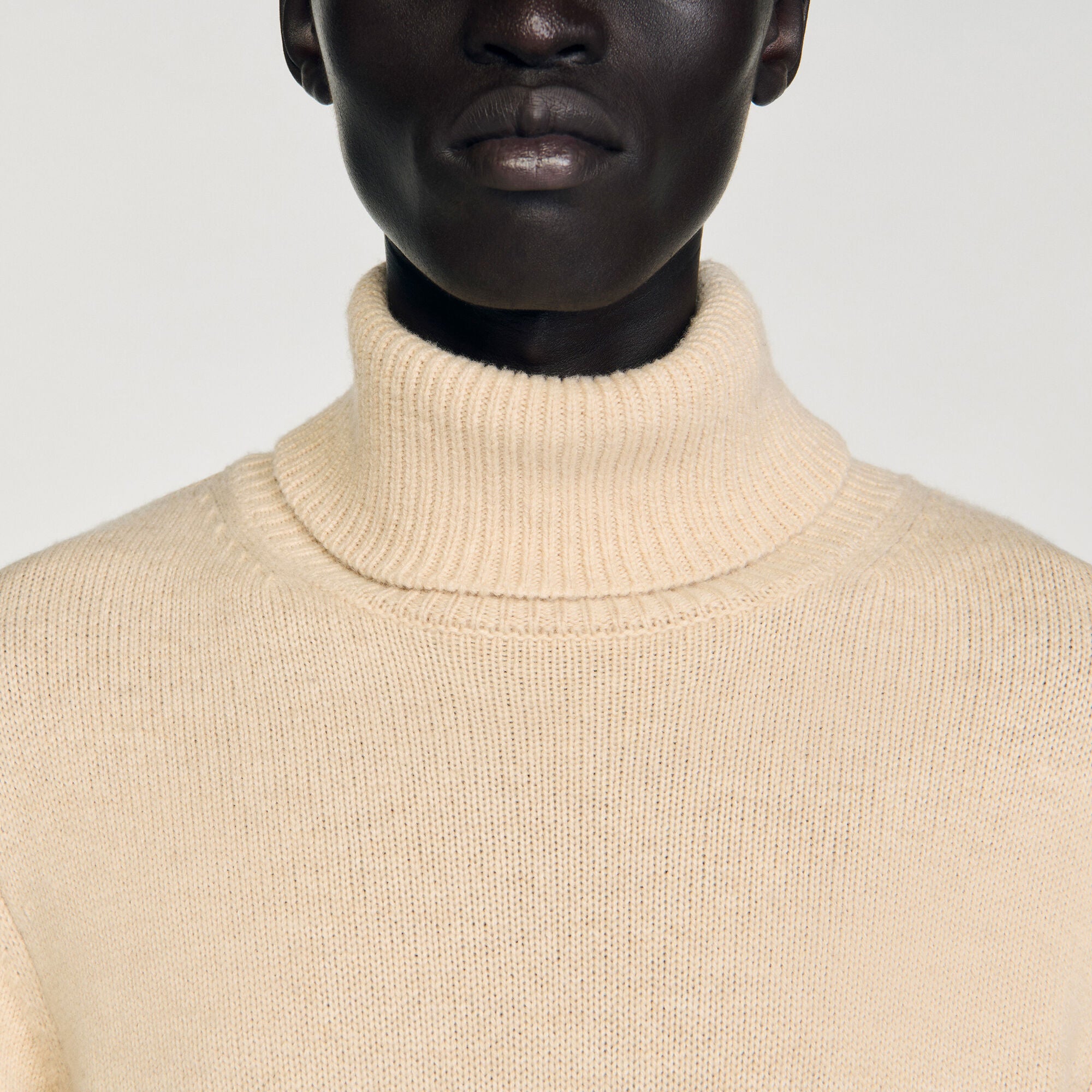 Sandro Men Wool and cashmere turtleneck