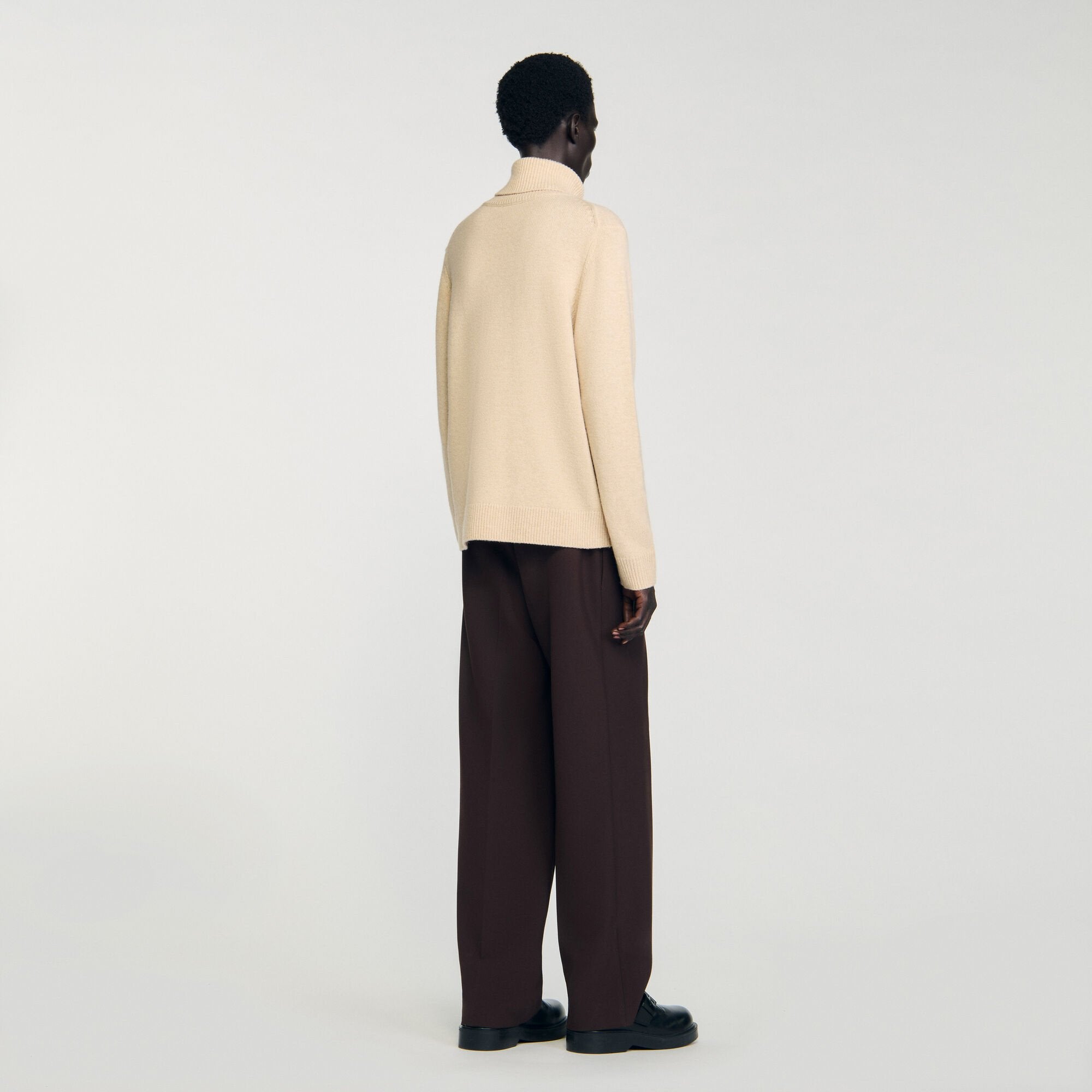 Sandro Men Wool and cashmere turtleneck