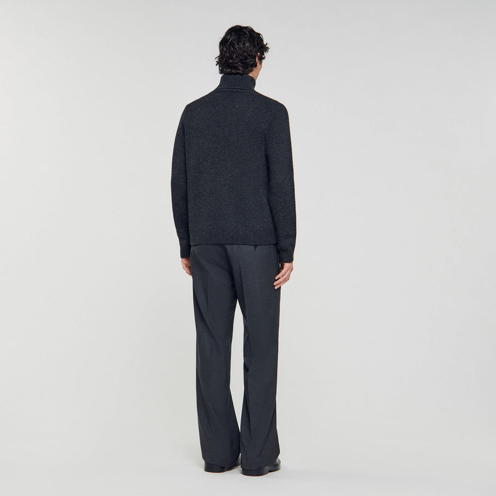 Sandro Men Wool and cashmere turtleneck