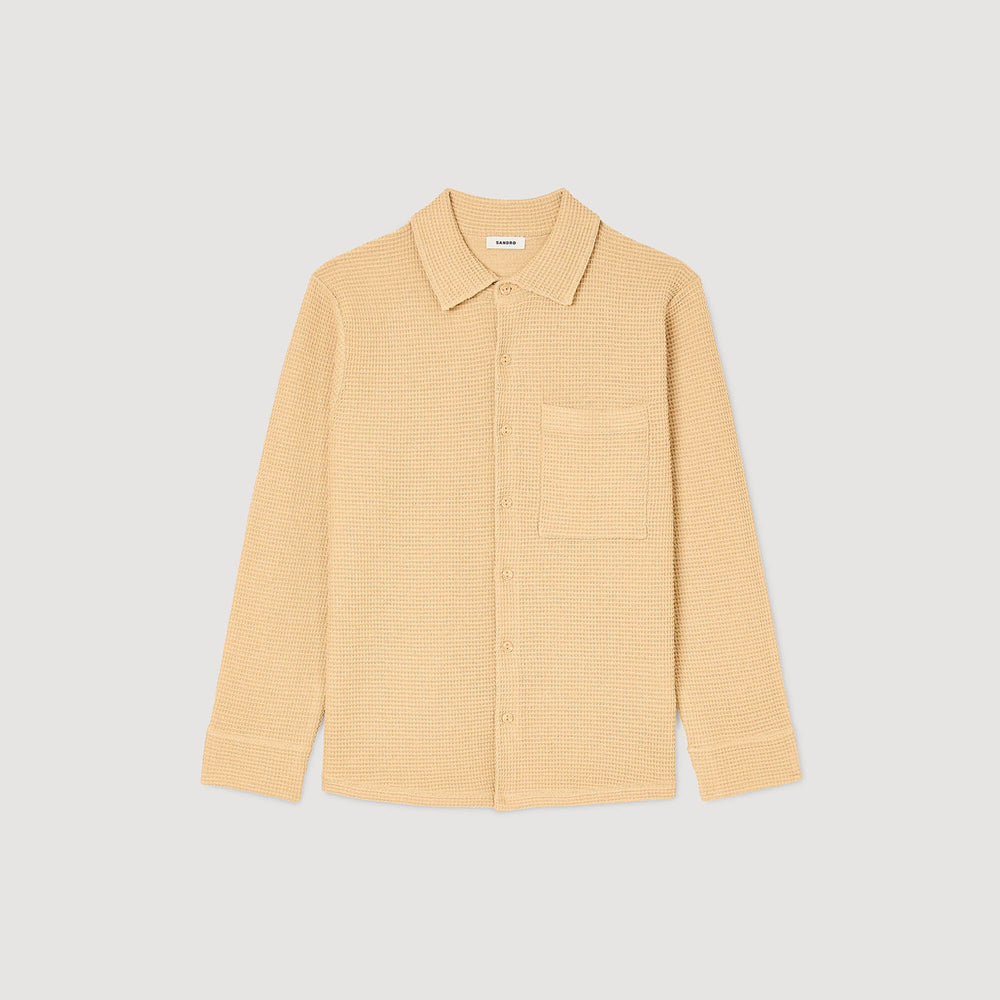 Sandro Men Oversized knit shirt