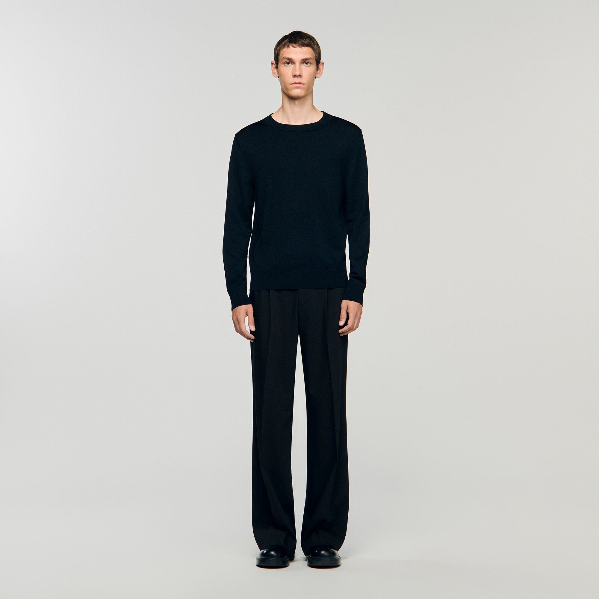 Sandro Men Fine knit sweater