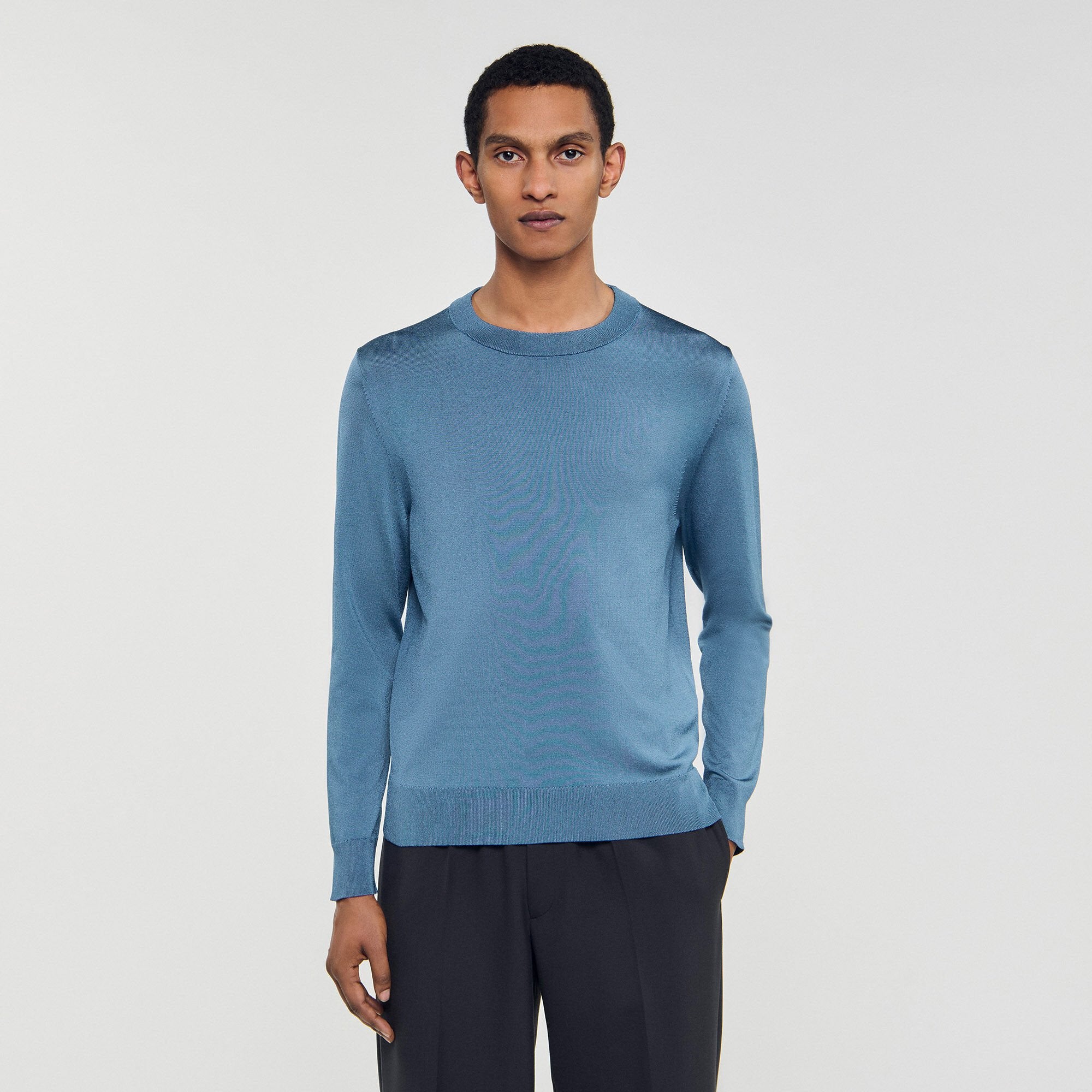Sandro Men Fine knit sweater