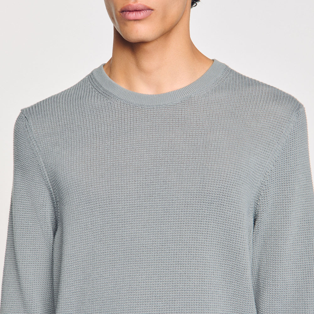Sandro Men Textured knit sweater
