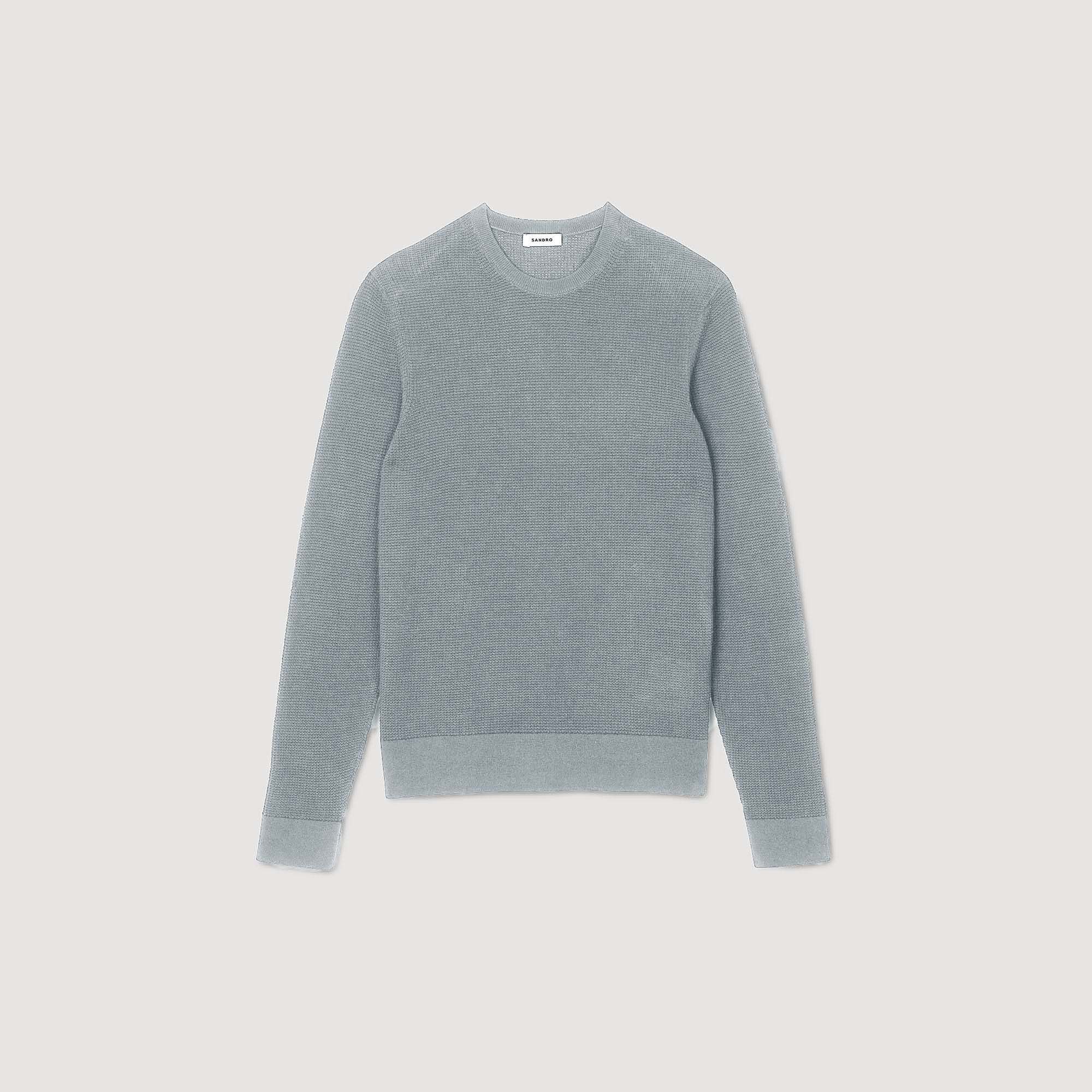 Sandro Men Textured knit sweater