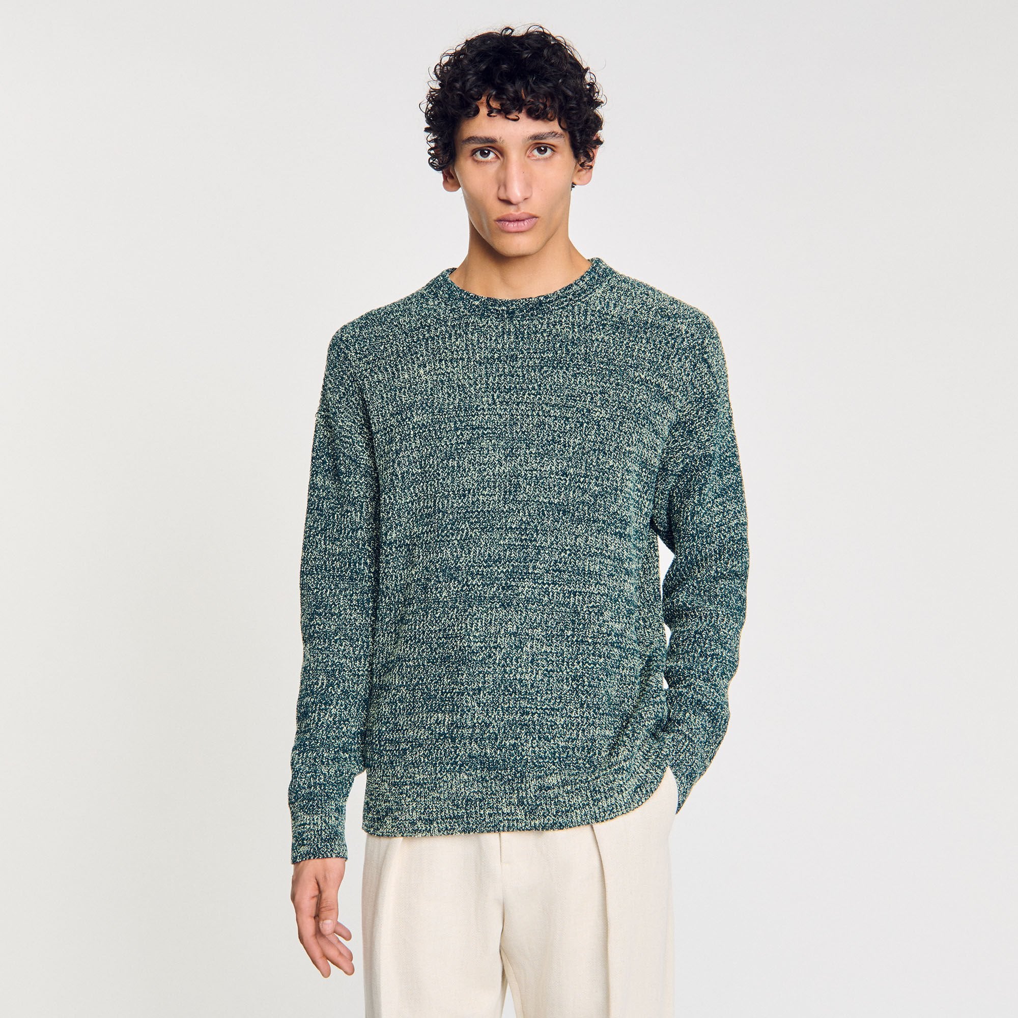 Sandro Men Chenille sweater
