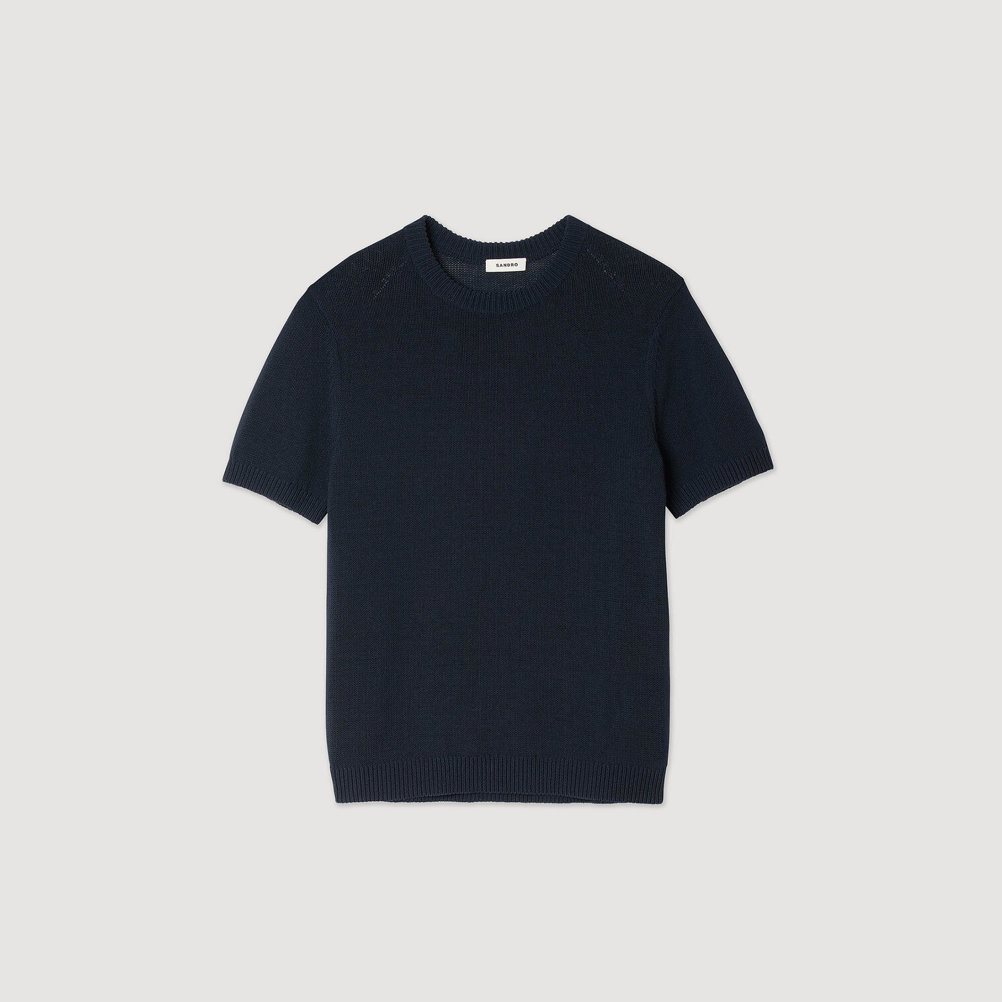 Sandro Men Fine knit T-shirt