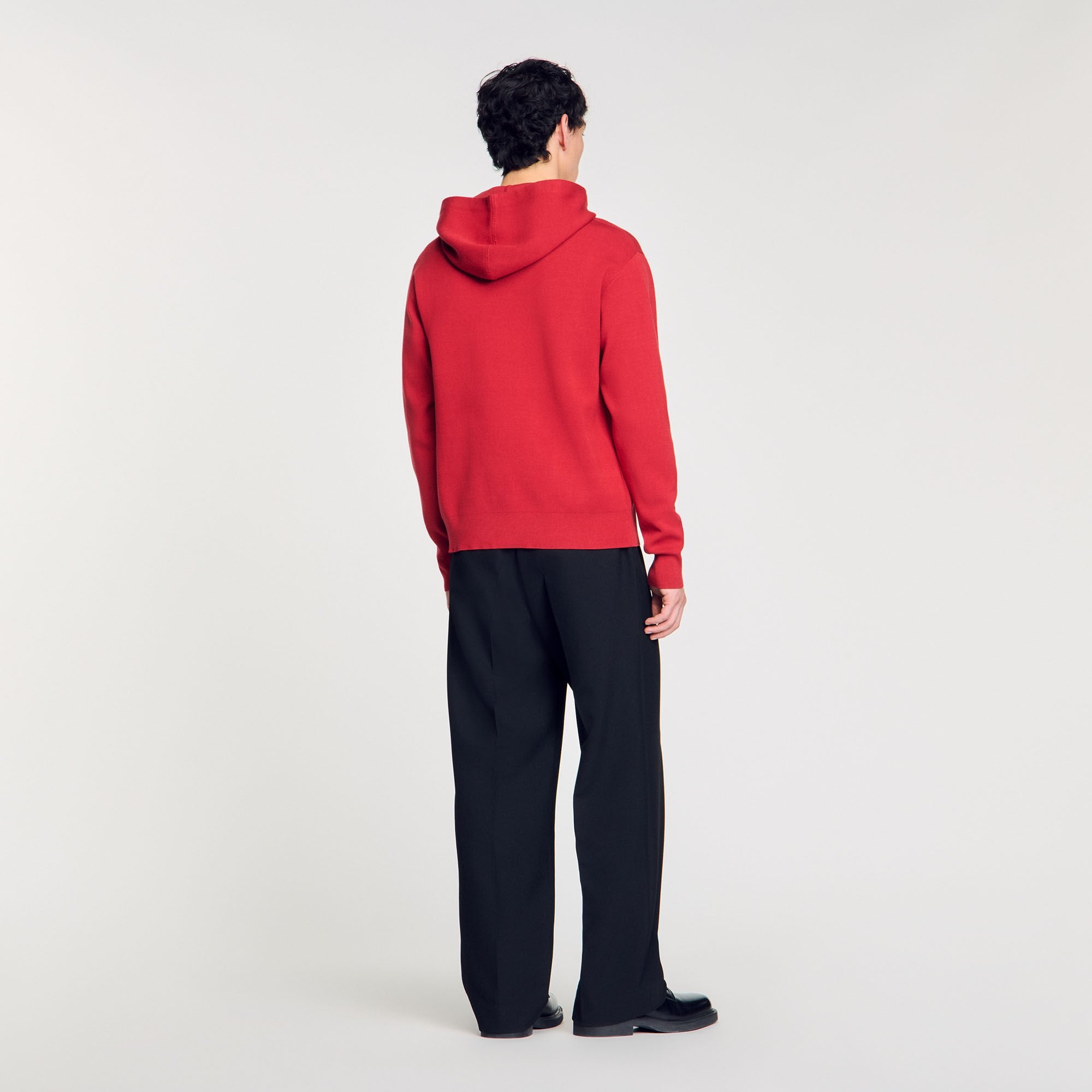 Sandro Men Knit sweatshirt with snake detail