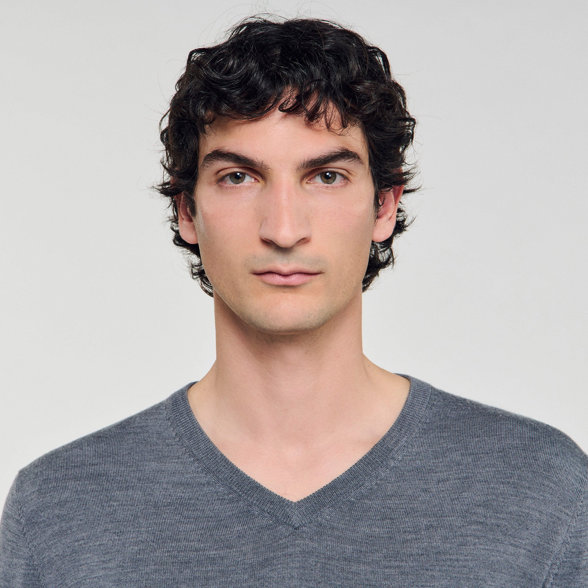 Sandro Men Fine wool sweater