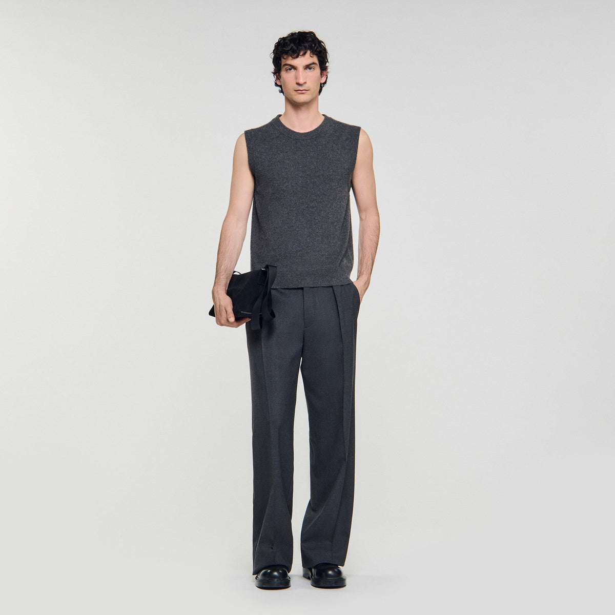 Sandro Men Cashmere sweater vest