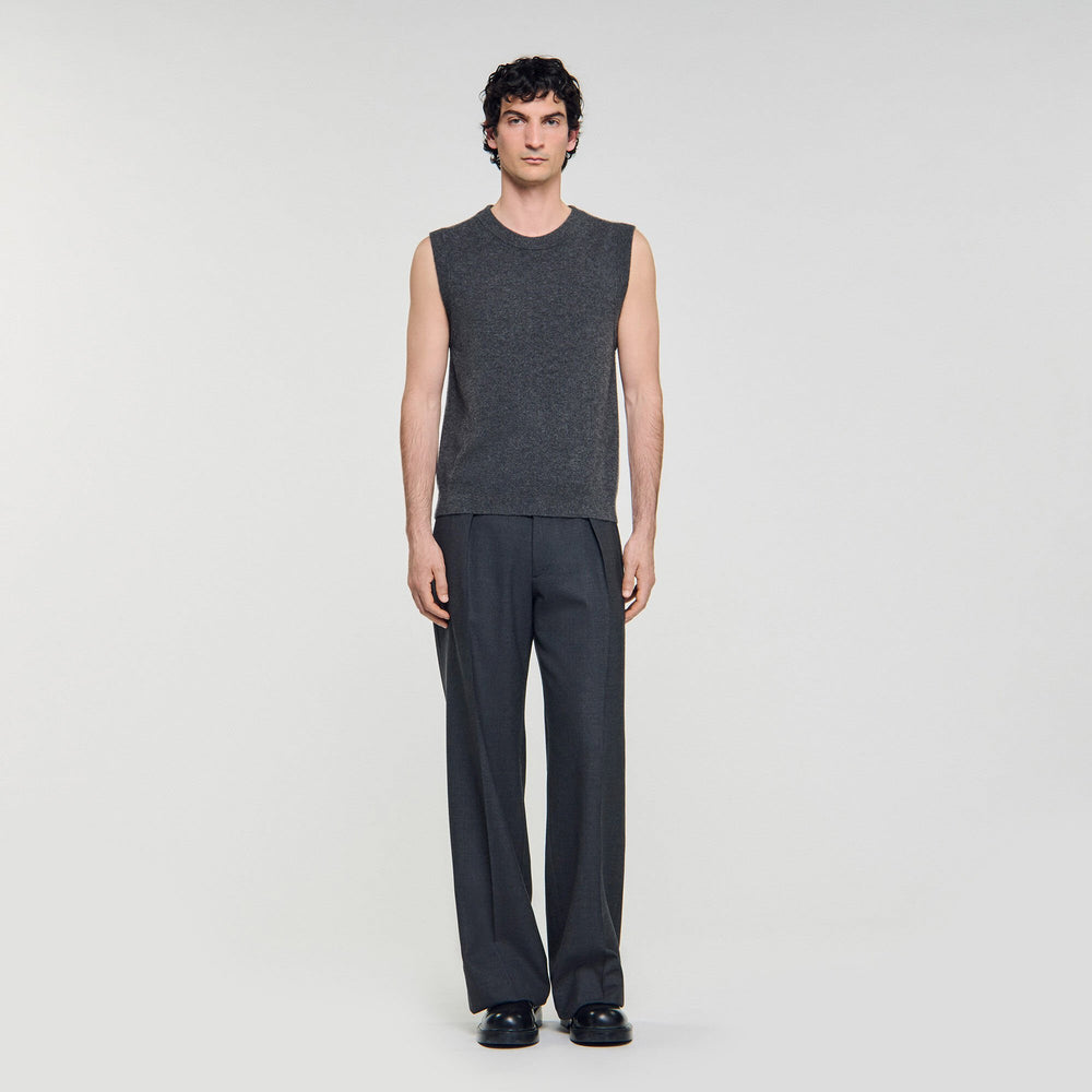 Sandro Men Cashmere sweater vest