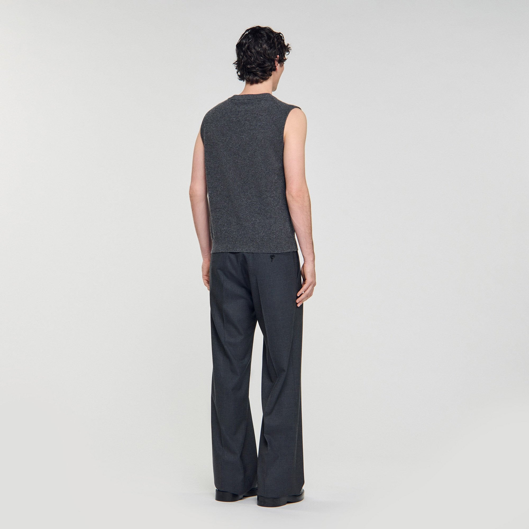 Sandro Men Cashmere sweater vest