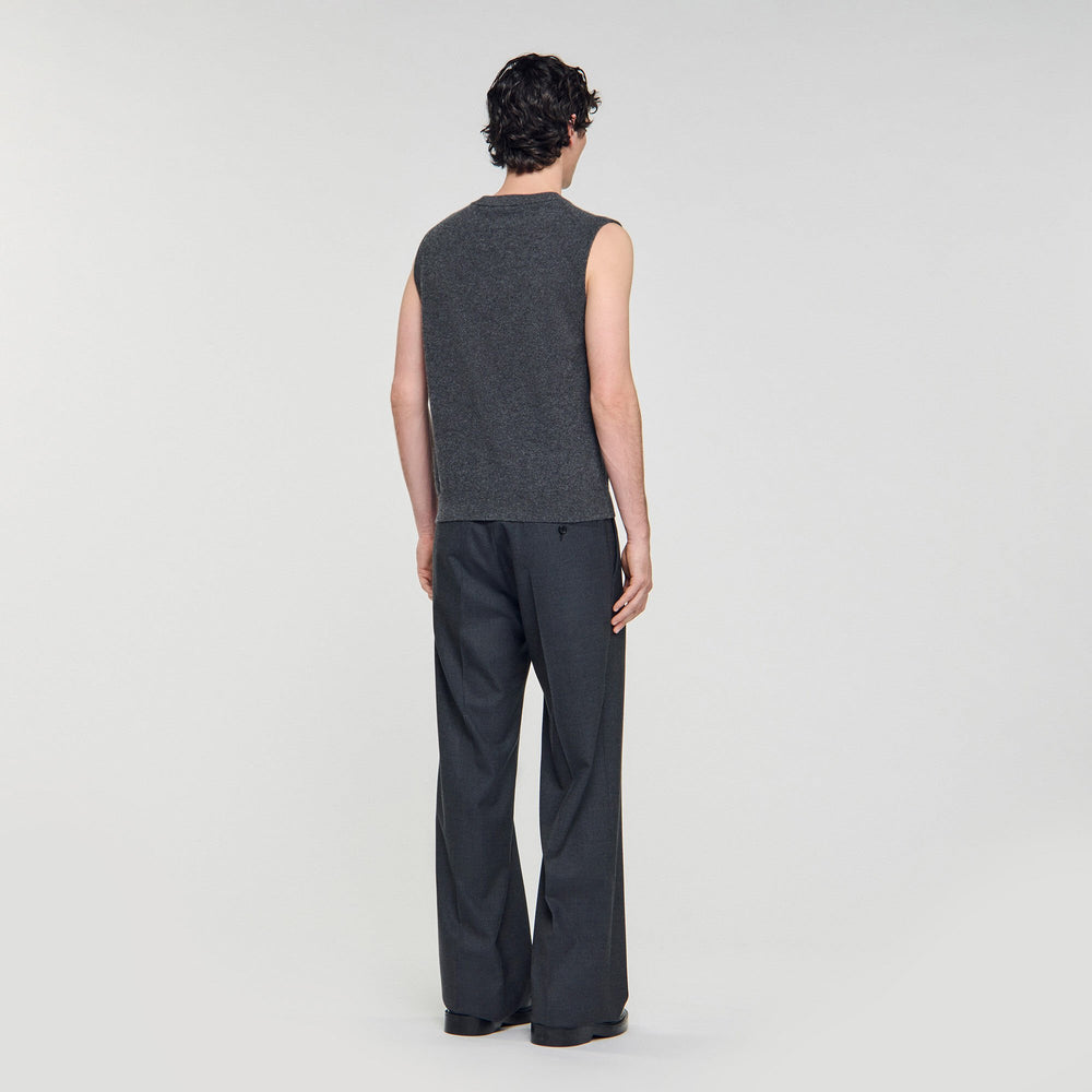Sandro Men Cashmere sweater vest