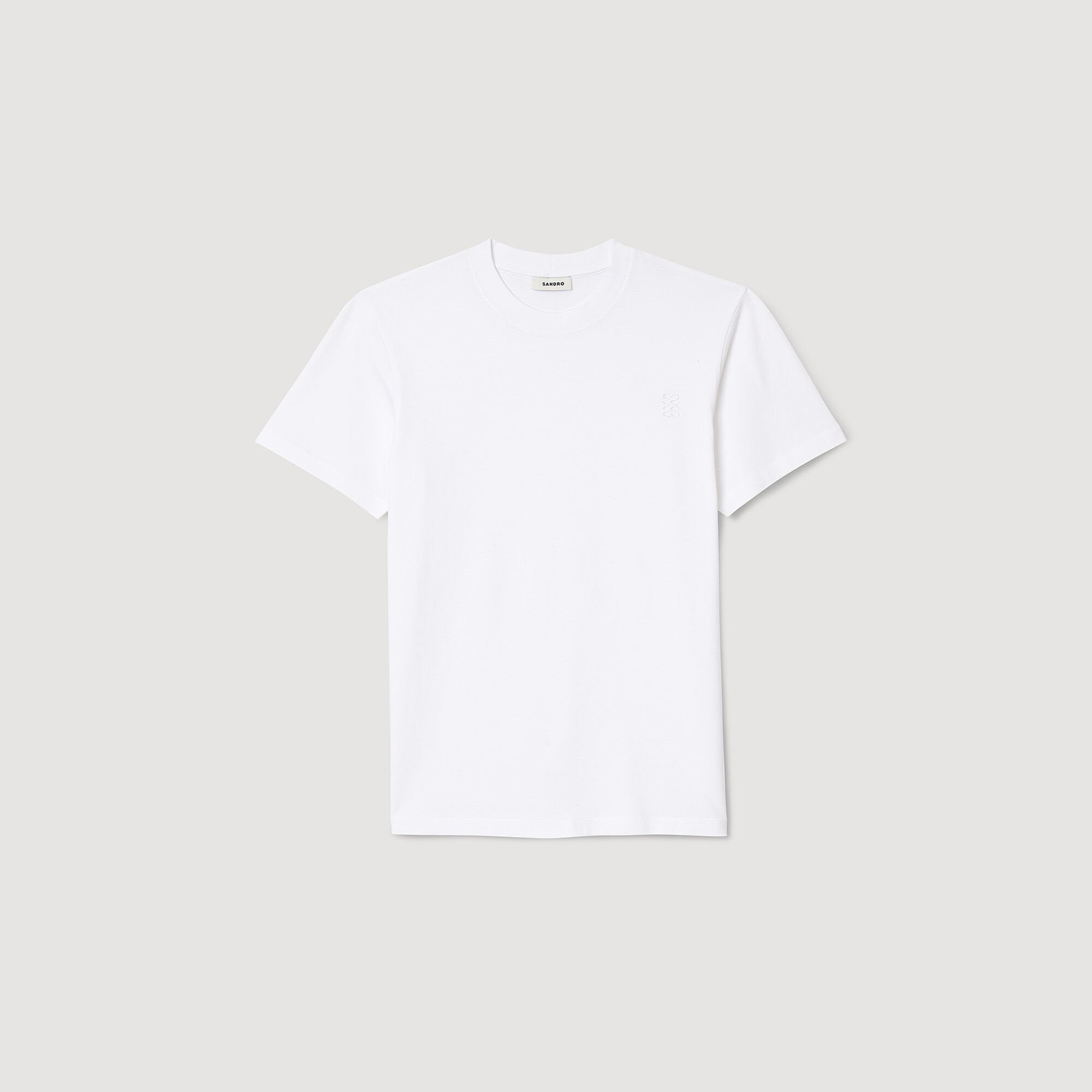 Sandro Men Cotton T-shirt