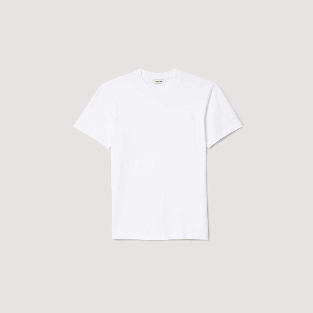 Sandro Men Cotton T-shirt