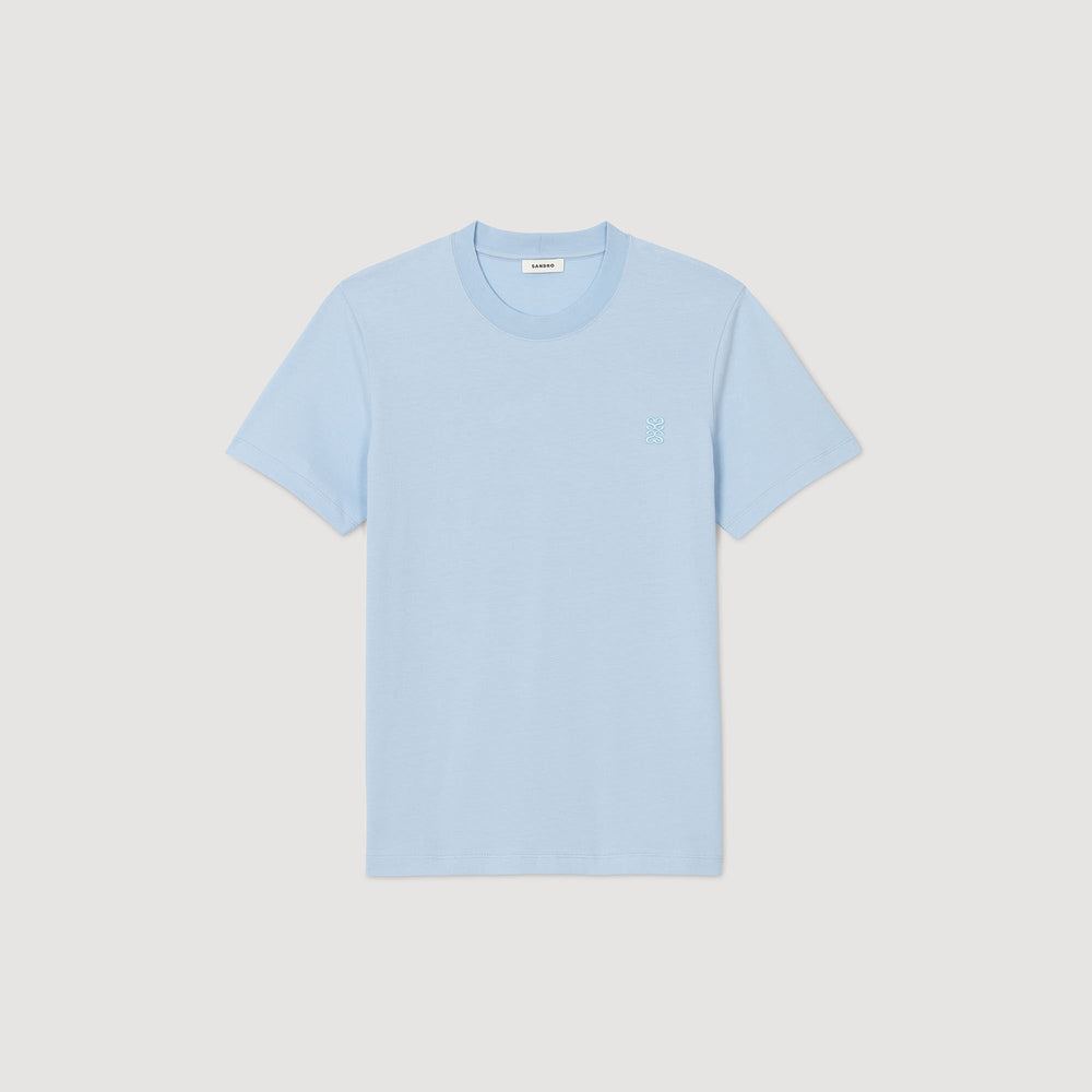 Sandro Men Cotton T-shirt