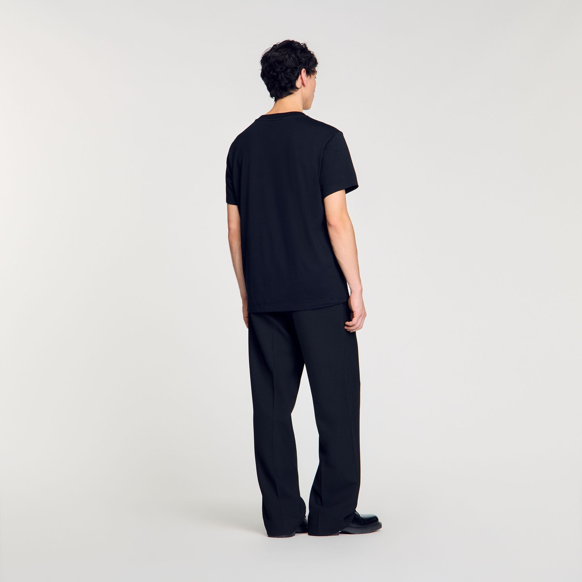 Sandro Men T-shirt with snake detail