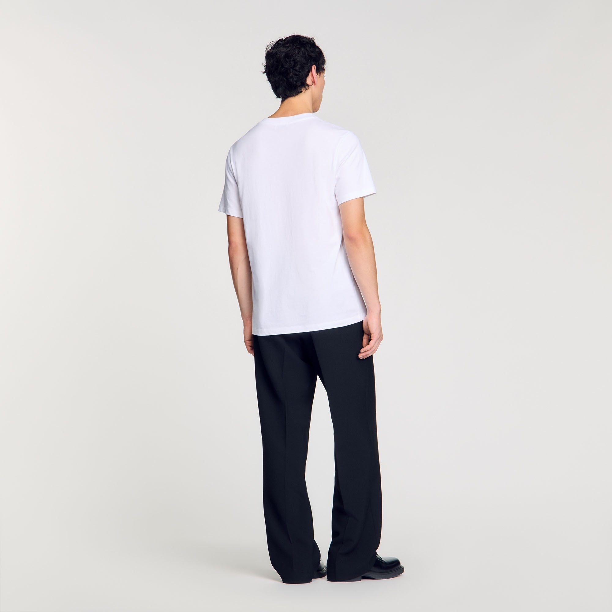 Sandro Men T-shirt with snake detail