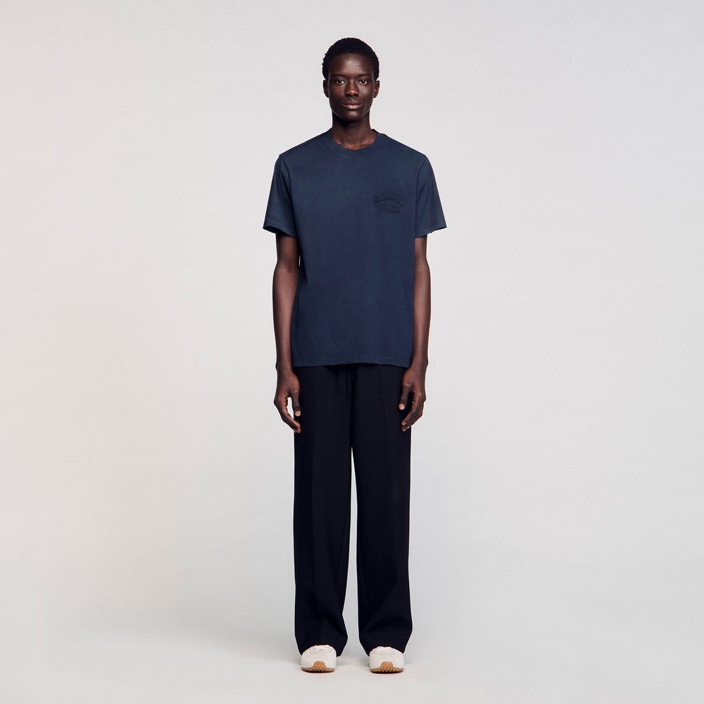 Sandro Men Worn-effect T-shirt