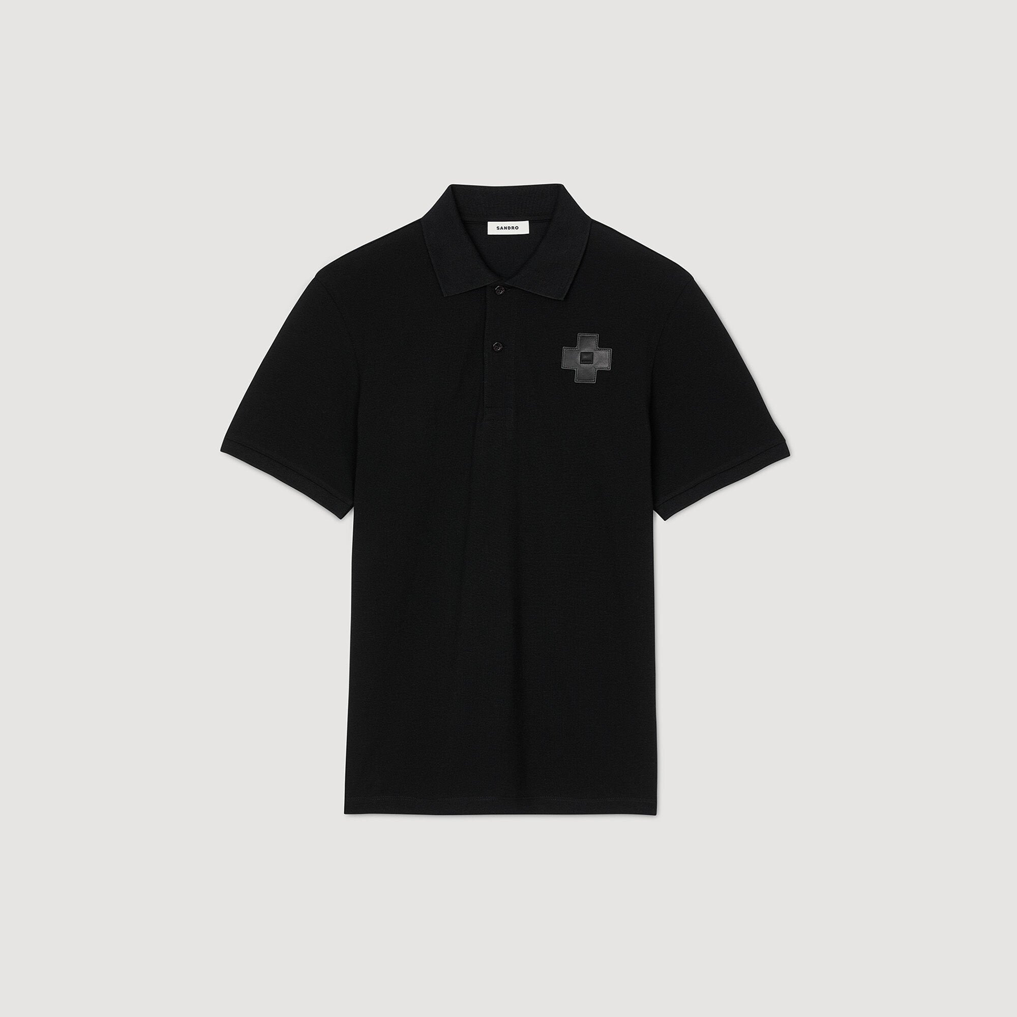Sandro Men Cotton polo shirt