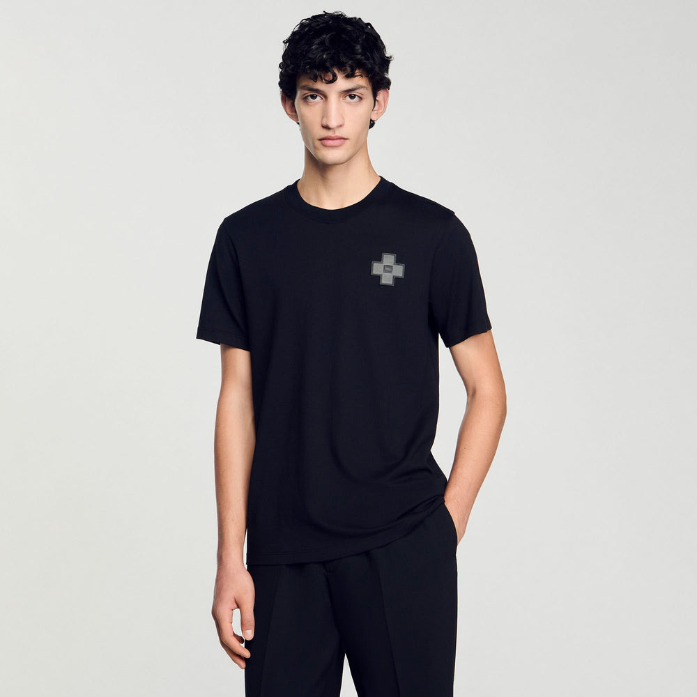 Sandro Men Cross T-shirt