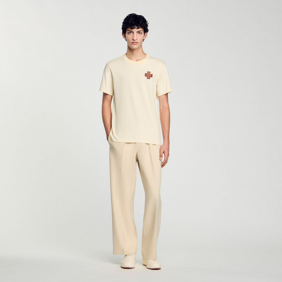 Sandro Men Cross T-shirt