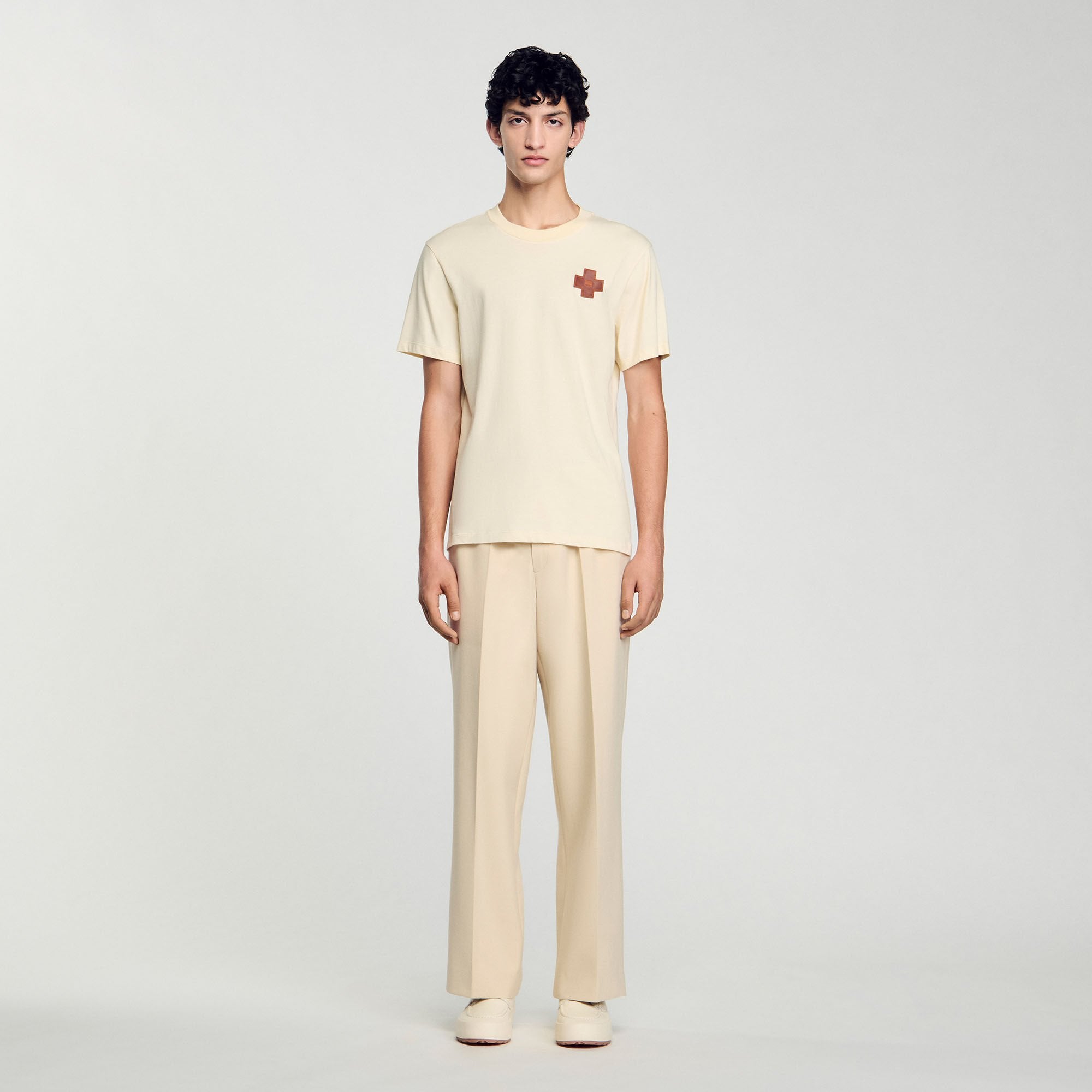 Sandro Men Cross T-shirt