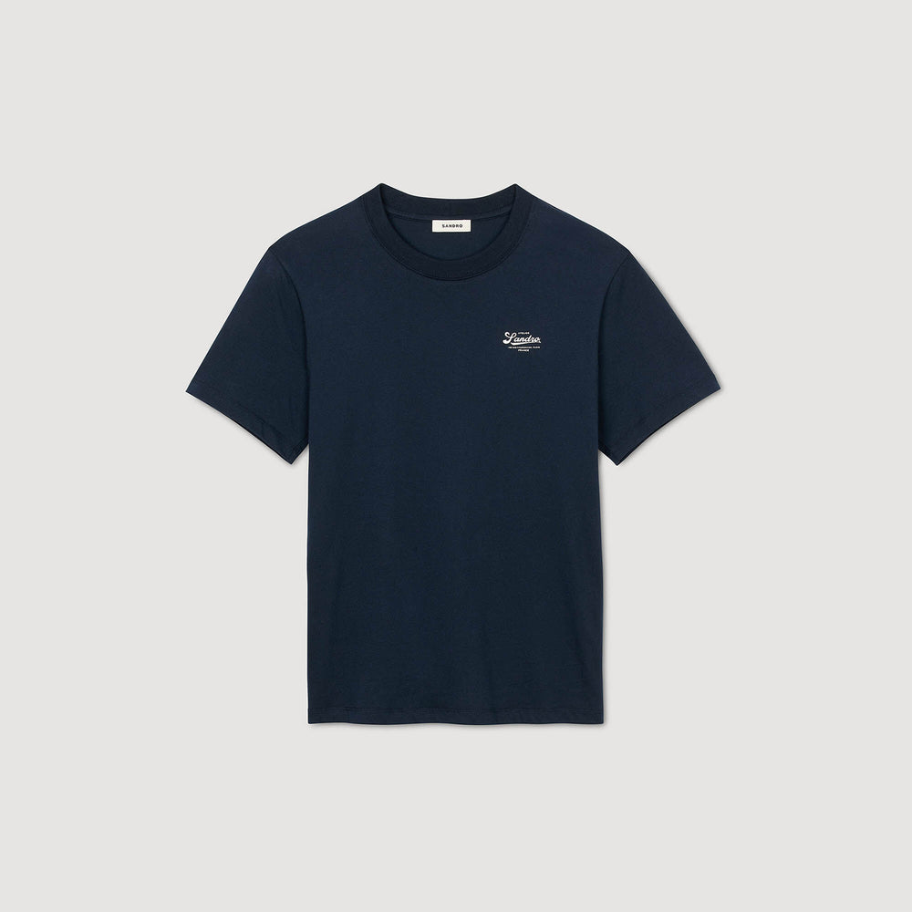 Sandro Men T-shirt with appliqué logo